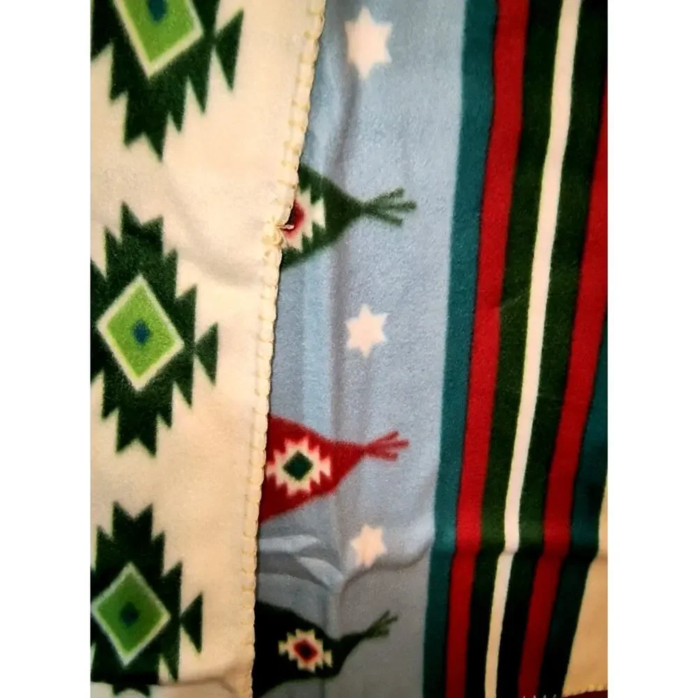 2023.  New St. Labre Indian School Fleece Throw Blanket